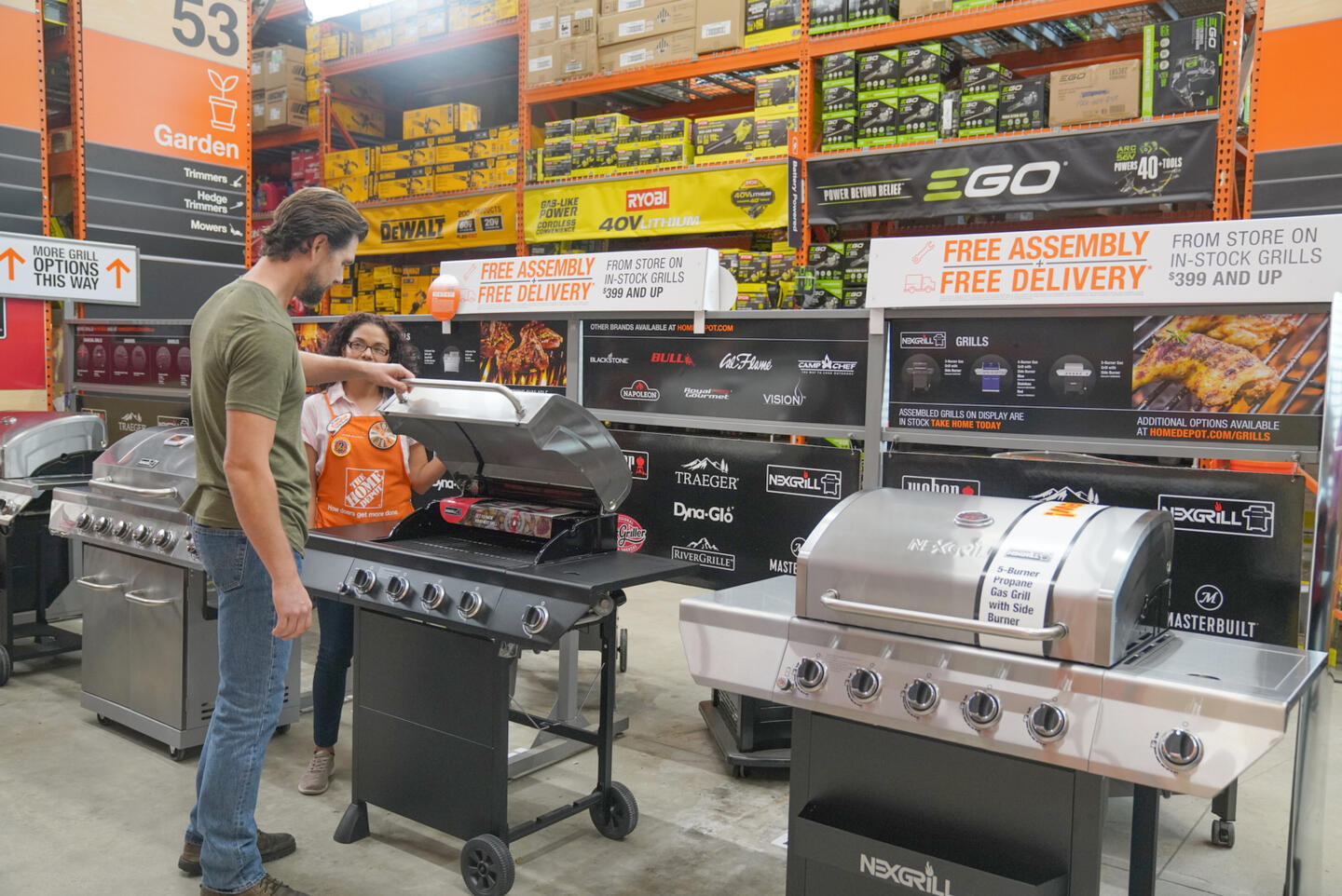 Home Depot Grill Delivery And Assembly